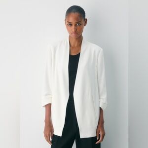 Babaton Power Blazer, Size 8, Ivory
